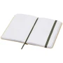 A6 hard cover notebook | Recycled paper 70g/m² | 96 blank plain pages | Soft-feel cover