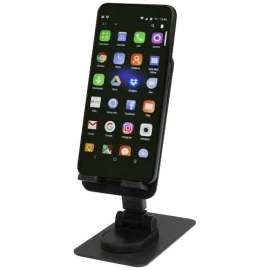 Phone holder | Recycled ABS plastic & iron | Adjustable angle | Adjustable height
