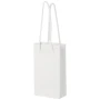 Paper bag | Recycled paper | 9,5x17cm | Plastic handles | Made in EU