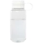 Sports bottle | rPET | 900ml | Screw-on top | Integrated handle with the cap