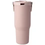 Gobelet isotherme | Acier inoxydable recyclé | 900ml | Paille et ouverture à rabat | Isolation cuivre | Durable