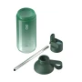 Water bottle | Tritan Renew with 50% recycled content, silicone and polypropylene | 710 ml | Straw lid | One-handed opening
