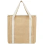 Sac isotherme | Jute | 32x19x32cm | Poignées en coton tissé