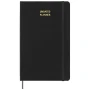 Moleskine planner settimanale L non datato | Carta senza acidi 70g/m² | Con tasca interna
