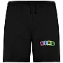 Short de sport enfant | Coton 200 g/m² | Taille élastique | Cordon réglable | Poches latérales
