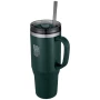 Gobelet isolé à double paroi Melbourne | Acier inoxydable | 1200 ml | Avec paille
