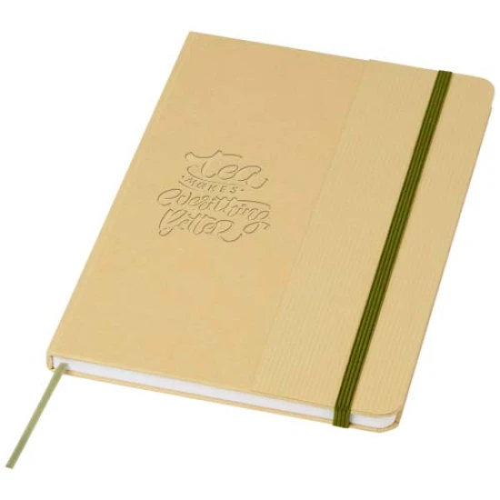 Nelida A5 recycled cardboard hard cover notebook solid | forest green
