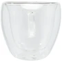 2 mugs isothermes | Verre | 100ml | Sous-verres en bambou inclus
