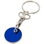 Keyring with trolley coin | Zinc alloy | Ø2,3 cm | Fits most supermarkt trolleys