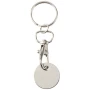 Keyring with trolley coin | Zinc alloy | Ø2,3 cm | Fits most supermarkt trolleys