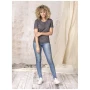 T-shirt a maniche corte donna | Cotone biologico | Girocollo