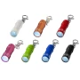 LED licht sleutelhanger met karabijnhaak | Aluminium | Inclusief batterijen