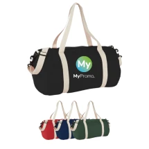 Reistas | Katoen 140g/m² | 45x25x25cm | 25L | Schuine voorzak