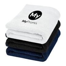 Badetuch | Baumwolle 550 g/m² | 70x140 cm | Nachhaltig | Superweich zur Haut | Hergestellt in Europa