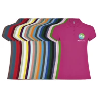 Roly's polo | 100% cotton 200 g/m² | For women | Short sleeve | Side seams and fitted cut