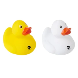 Quack-eend | PVC | 7,5 x 8 x 7,5 cm | Stressverlichter