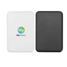 Magnetic wireless power bank | Recycled plastic | 5000 mAh | Charging two devices at once