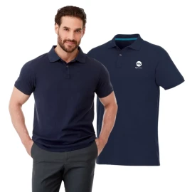 Polo à manches courtes | Coton biologique & rPET | Pour hommes | Durable
