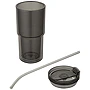 Gobelet | Plastique Tritan | 480 ml | Double paroi | Couvercle pivotant | Paille