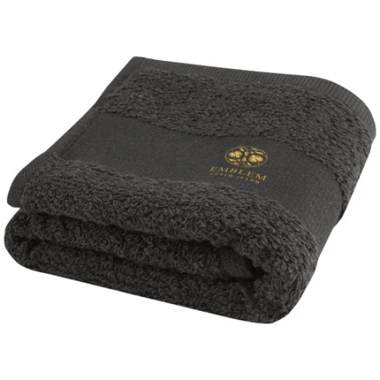 Towel | Cotton 450 g/m² | 30x50 cm | Super soft | Made in Europe | anthracite