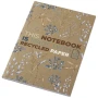 A5 Notizbuch | Recyclingpapier 80 g/m² | 50 blatt | Wähle das Design der Seiten | Farbdruck | Hergestellt im Vereinigten Königreich
