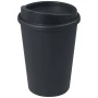 Bicchiere | PP e bioplastica di canna da zucchero | 300ml | Coperchio a clip