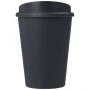Bicchiere | PP e bioplastica di canna da zucchero | 300ml | Coperchio a clip