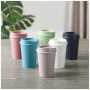 Bicchiere | PP e bioplastica di canna da zucchero | 300ml | Coperchio a clip