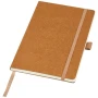 A5 notebook | Recycled leather | 80 sheets | Sustainable