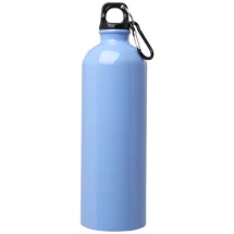 Gourde | Acier inoxydable recyclé et PP | 750 ml | Avec mousqueton | Impression en quadrichromie