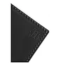 Reisepasshülle mit Smart-Tag | Leder und PVC | Apple Find My & Google Find My Device | Kabellos aufladbarer Akku | 10,5x14x1 cm