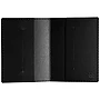 Reisepasshülle mit Smart-Tag | Leder und PVC | Apple Find My & Google Find My Device | Kabellos aufladbarer Akku | 10,5x14x1 cm