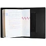 Reisepasshülle mit Smart-Tag | Leder und PVC | Apple Find My & Google Find My Device | Kabellos aufladbarer Akku | 10,5x14x1 cm
