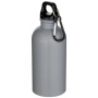 Wasserflasche | Recycelter Edelstahl & PP | 400ml | Mit Karabiner | Mattes Finish