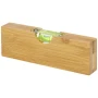 Niveau à bulle | Bambou | 4,6 cm x 2 cm |  Avec ouvre-bouteille