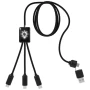 Extended charging cable | ABS & rPET Plastic | Three connectors