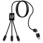 Extended charging cable | ABS & rPET Plastic | Three connectors