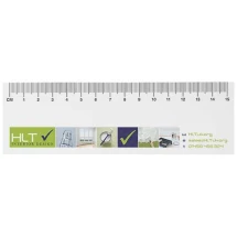 Plaknotities | Gerecycled papier 80 g/m² | Wit | Met bedrukte 15 cm liniaal