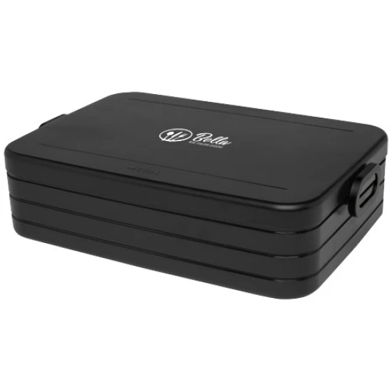 Boîte à repas Mepal | ABS | Pour 8 sandwiches | 1,5L | Fabriquée en Europe | noir