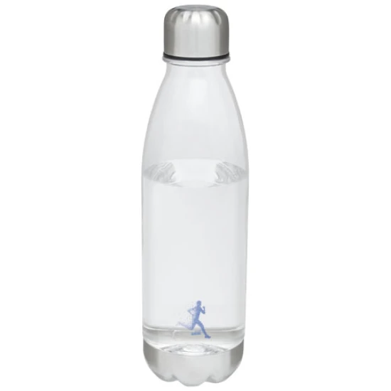 Water bottle | Plastic | 685 ml | Screw-on lid | transparent clear