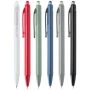 Ballpoint pen | Recycled ABS plastic | Blue ink | Soft-touch finish | Push mechanism | Semi-gel refill