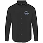 Camicia in popeline da uomo | Cotone BCI con 3% elastan 133 g/m² | Maniche lunghe | Vestibilità regular | Colletto classico