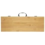 5-piece BBQ set | Polyester & Stainless steel | Sustainable bamboo