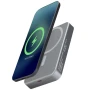 Powerbank | RCS-gecertificeerd gerecycled aluminium | 10.000 mAh | Magnetisch opladen