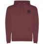 Veste à capuche Roly | 50% coton & 50% polyester | Poches kangourou | Pour hommes
