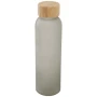 Wasserflasche | Borosilikatglas und Bambus | 500 ml | Mattes Finish
