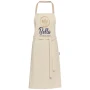 Tablier | Coton recyclé 210 g/m² | Avec boucle de cou et 2 poches | Durable