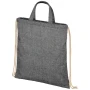 Tragetasche | Recycelte Baumwolle 210g/m² & Polyester | 38x42cm | Max. 5kg | Kordelzugverschluss