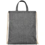 Tragetasche | Recycelte Baumwolle 210g/m² & Polyester | 38x42cm | Max. 5kg | Kordelzugverschluss