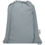 Sac à cordon | Coton recyclé 140 g/m² | 5 L | Résiste jusqu'à 5 kg | Résistant